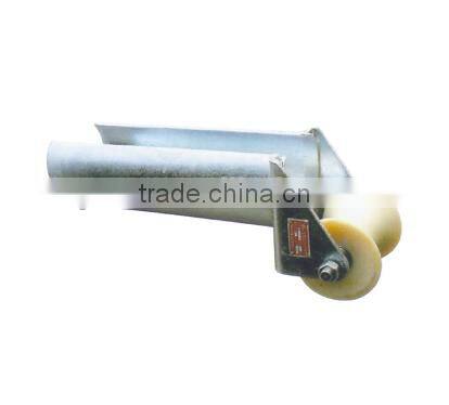 D Series cable entrance protection ground roller with single nylon roller