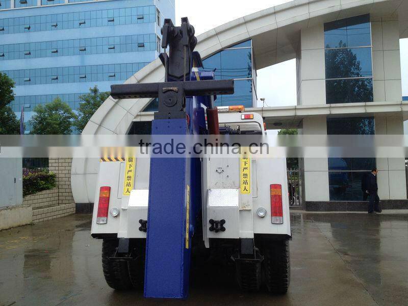 North Benz 6x4 large wrecker truck, heavy rescue trucks,heavy duty wrecker truck for sale
