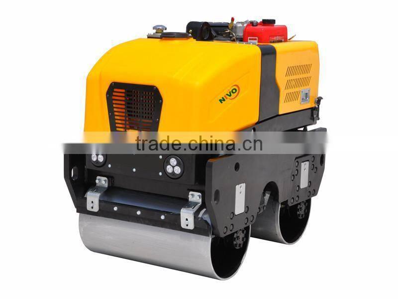 Remote Control Double Drum Vibratory Roller Compactor for Road Construction