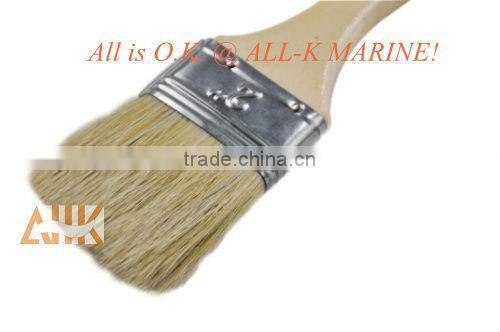 wooden handle flat Brush