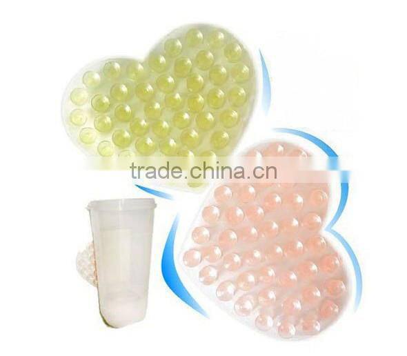 lovely sweet heart shaped double sided suction sticker