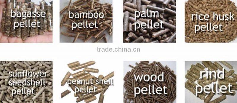 ROTEX Efficient 90kw Sawdust Rubber Wood Pellet Machine with Automatic Lubrication