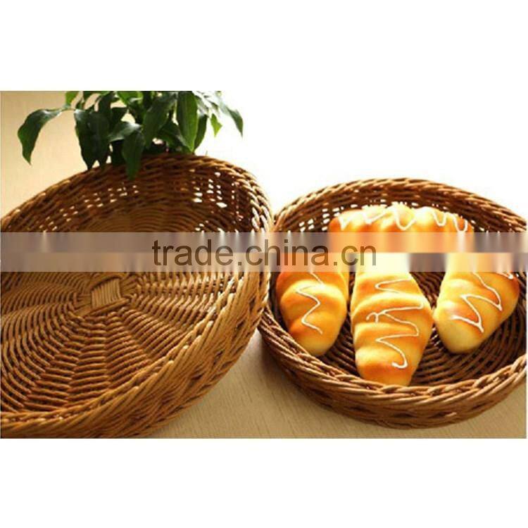 S&D Eco-friendly decorative designl rattan material fruit basket cheap wicker baskets