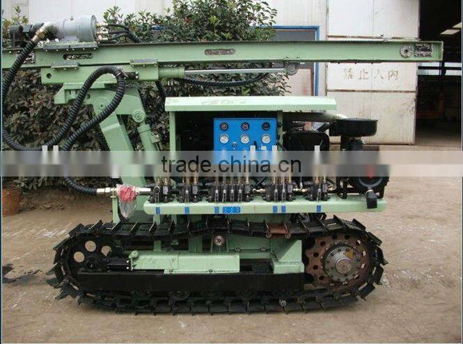 DTH hydraulic drilling machine