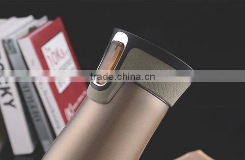 New 500ml top-rated 304 stainless steel metalvacuum thermos custom logo travel mug