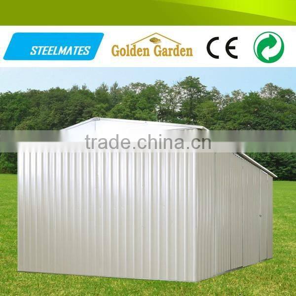 Huge storage space metal garden storage shed