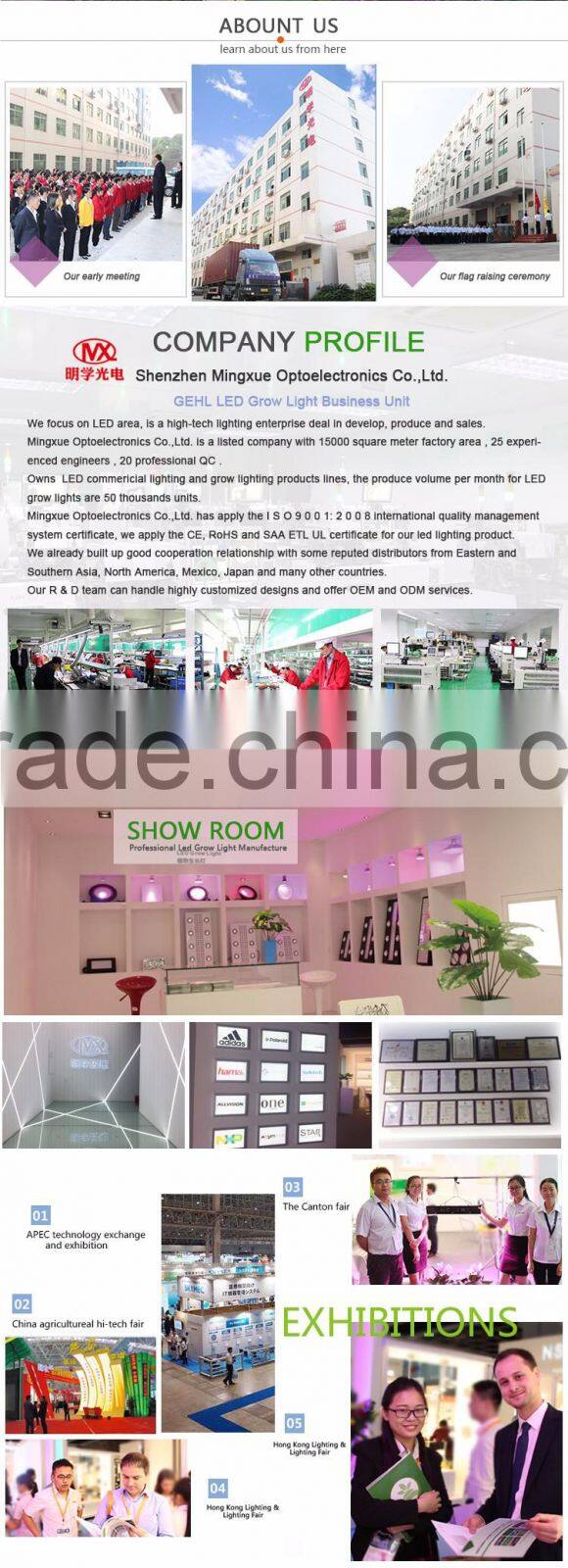 Popular X-Grow 300W 400W 600W Light Grow Led Garden Supply