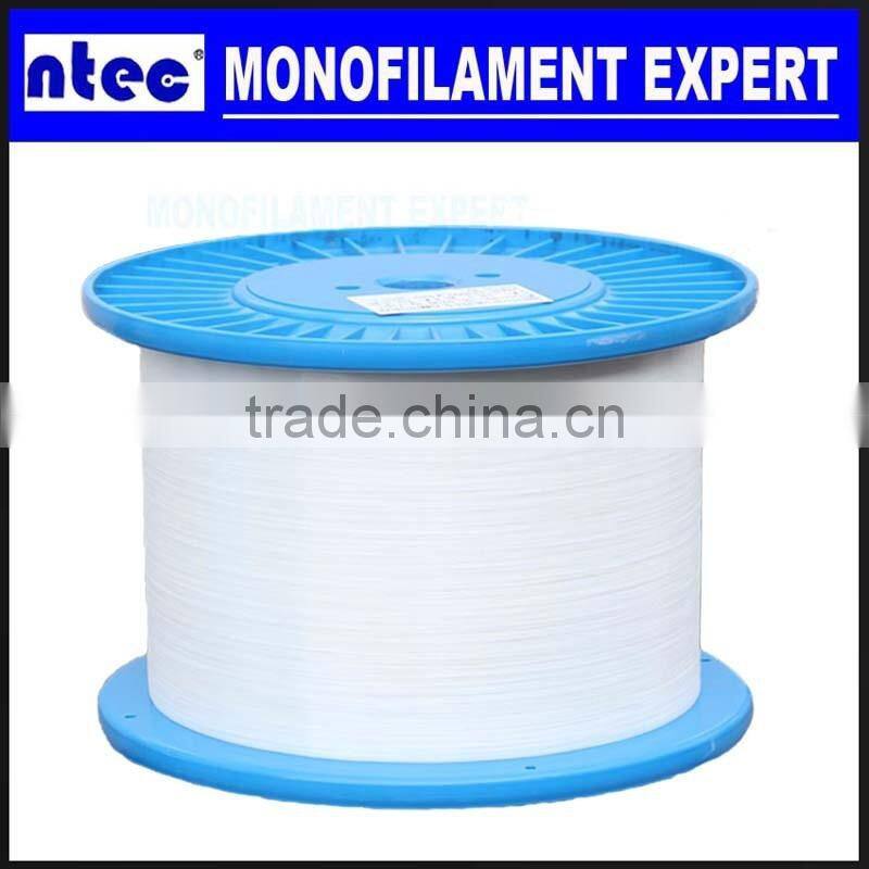 0.5mm 100% polyester monofilament yarn for nylon zipper slider with high strength