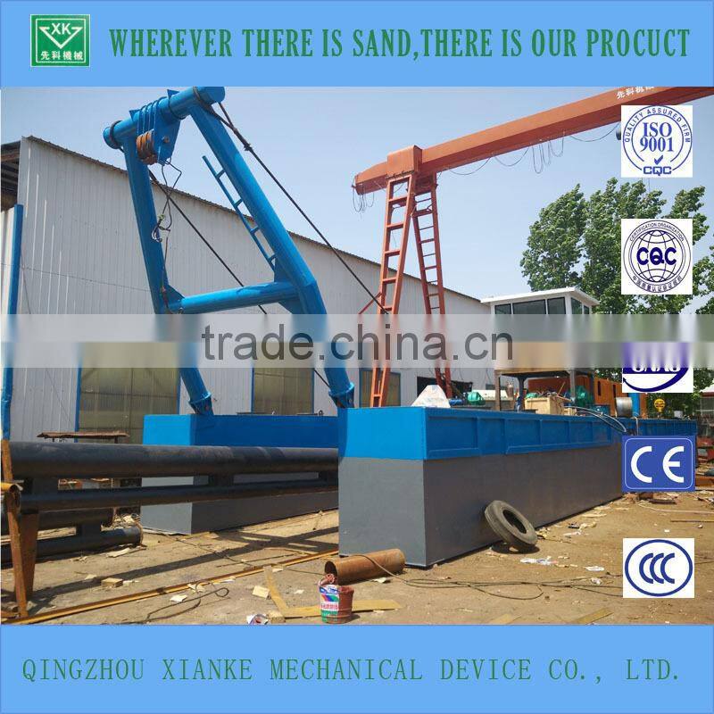 Detachable sand pumping platform with jet suction head