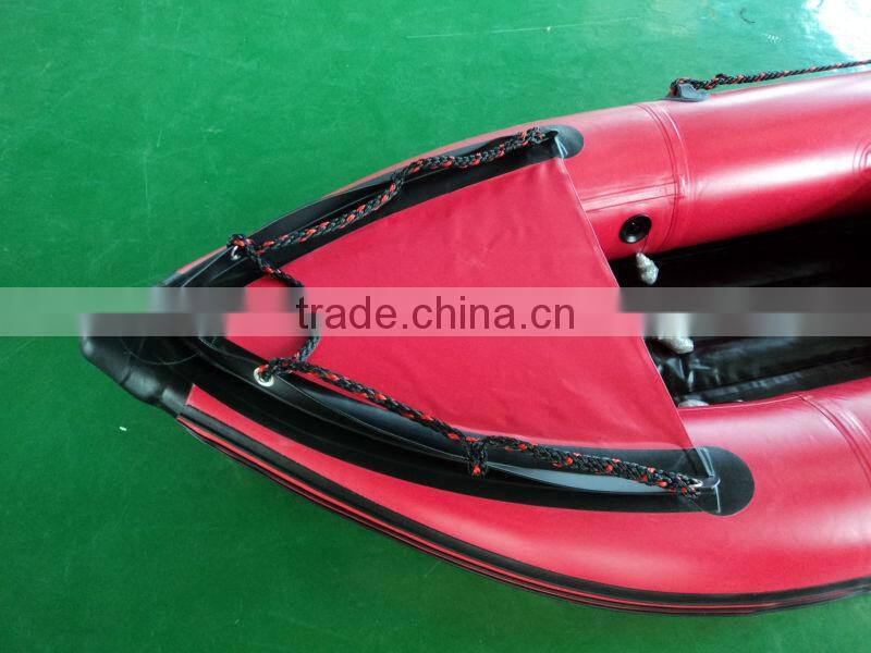 2015 new pvc inflatable raft fishing boat for sale