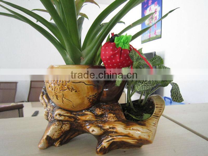 Polyester fruit foldable shopping bags strawberries bag