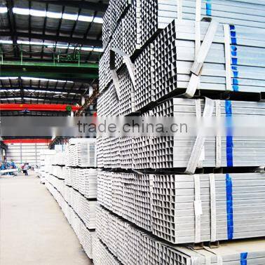 150*300mm manufacturer hot dipped galvanized square steel pipe