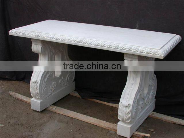 cheap granite headstone polished benches with back