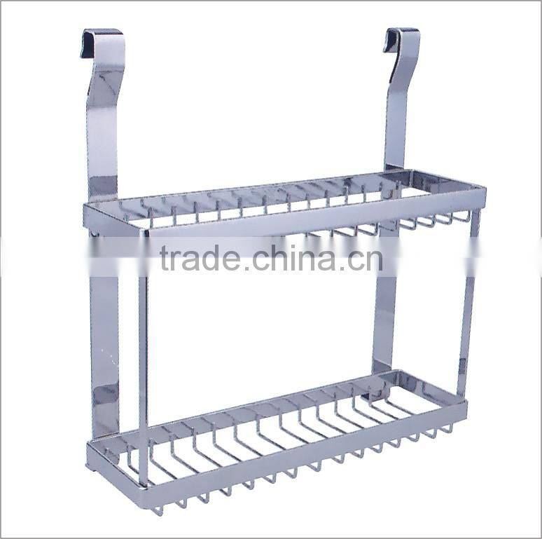 Kitchen Accessories Stainless Steel Hanging Storage Basket