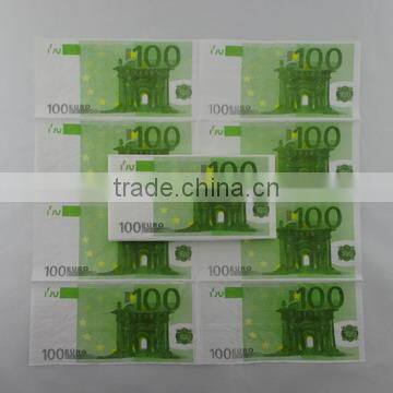 Virgin wood facial tissue paper in tissue paper