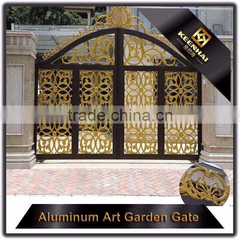 Garden Decoration Powder Coated Cast Aluminum Garden Arch Gate