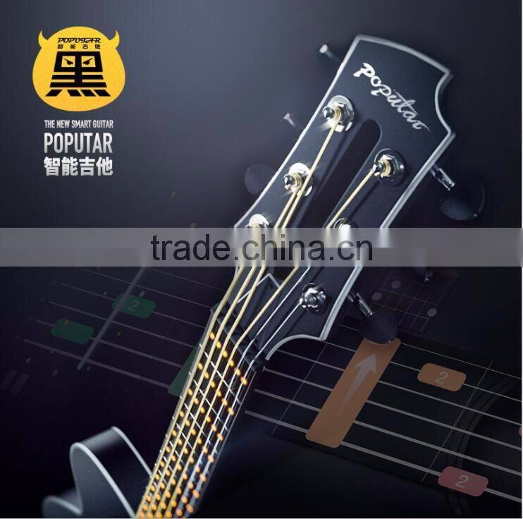 Electric guitar for fresh man, smart guitar easy for study, cool function guitar, new design guitar for sell