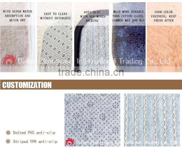 discount attachable living room anti-slip shaggy floor carpet