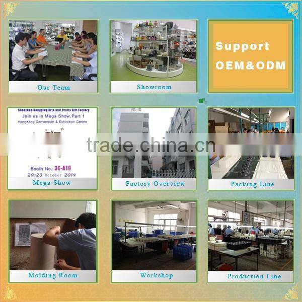 First class inlaying hollow-out metal outside concrete tumbler