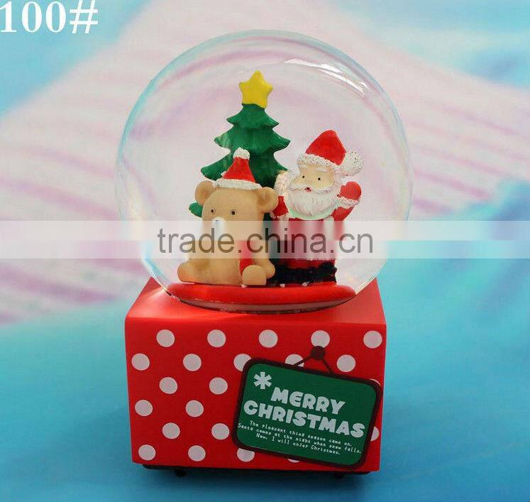 Wholesale christmas glass snow ball