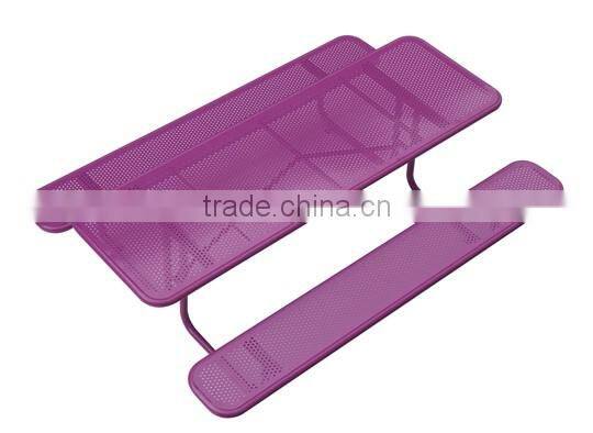 Arlau Iron Steel large garden table