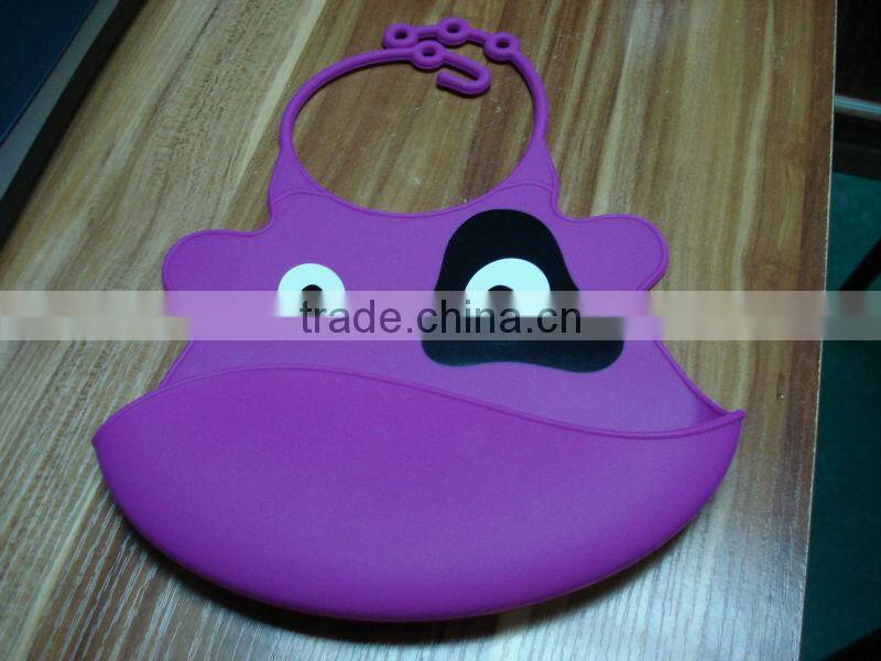 colorful Child Silicone baby bibs