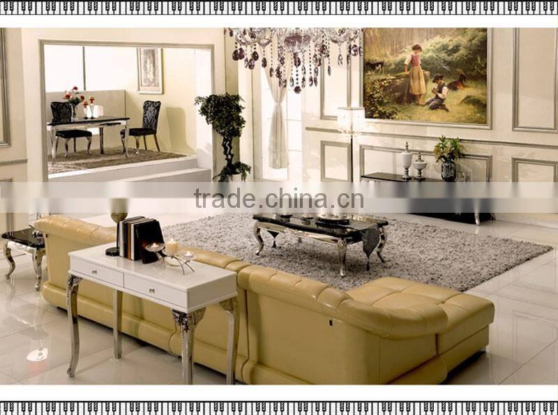 2016 new design cheap marble TV stand for living room furniture E102