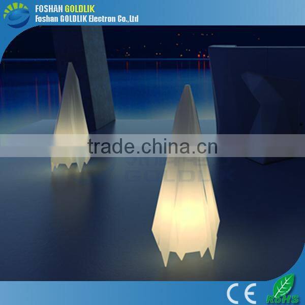 rgb illuminous garden floor lamp / home decorative light with Wireless DMX Control