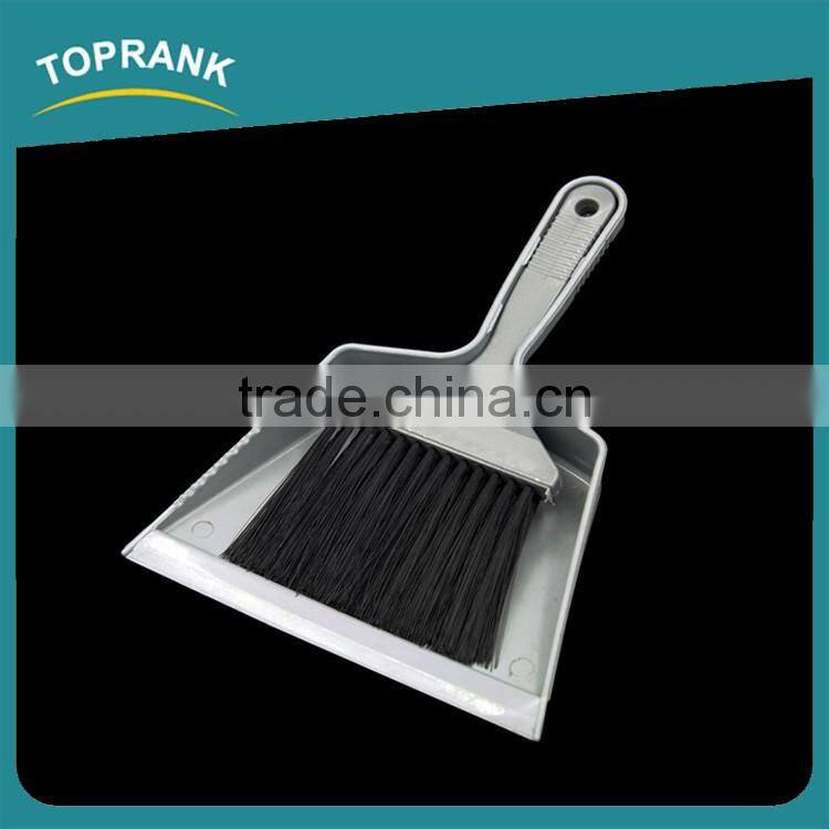 Toprank Hot Selling Short Handle Soft Bristle Computer Laptop Keyboard Cleaning Brush Mini Broom And Dustpan Set For Table