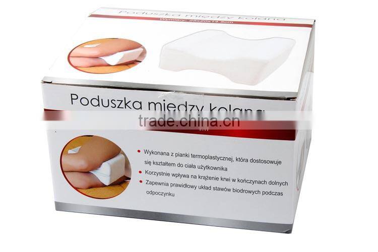 Therapy Comfort travel home rest Contour Memory Foam Leg knee pillow