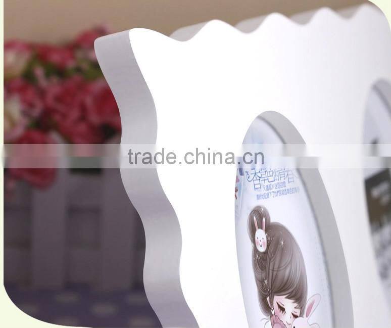 2016 lovely Wooden popular photo frame for kids