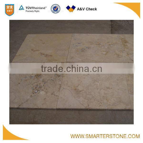 China domestic marron travertine tiles antique travertine