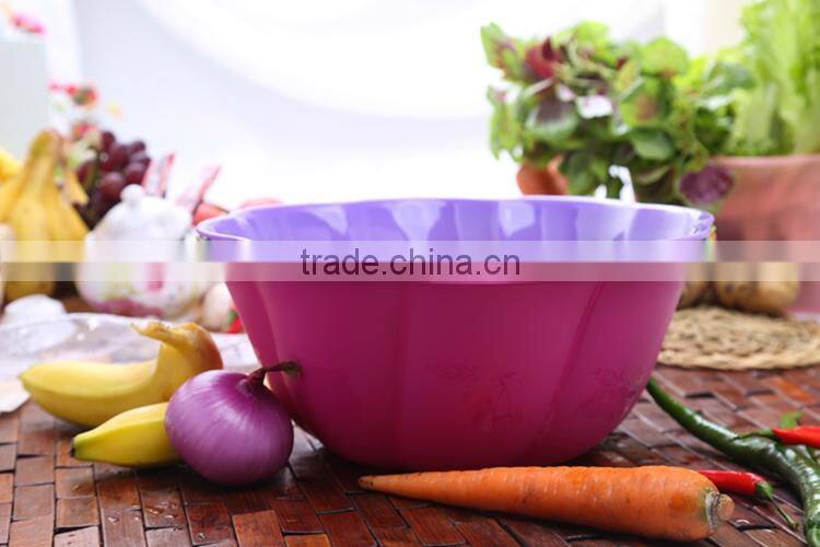 New Design Salad bowl plastic / plastic salad bowl