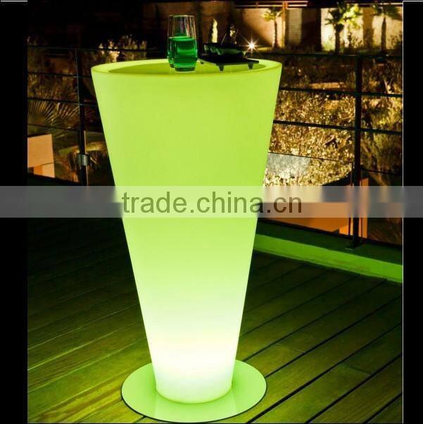 led furniture /beach chair /LED plastic beach chair