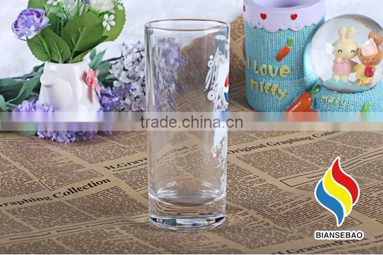 High White glass coffee cup, glass tea cup, glass cup