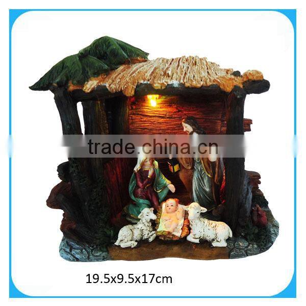 wholesale religious resin manger