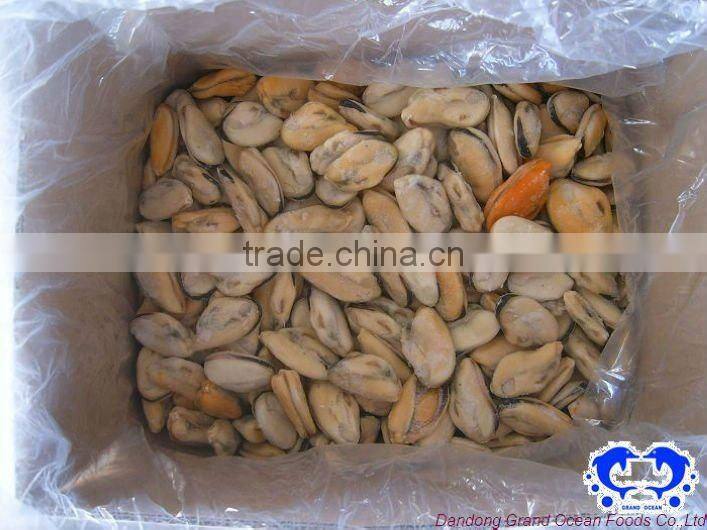 seafood frozen cooked mussel meat