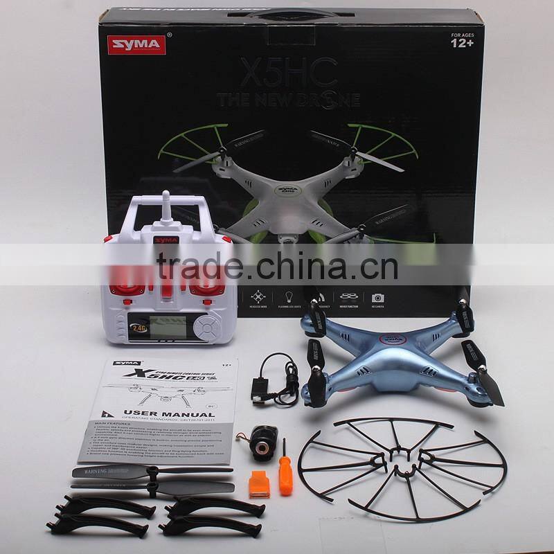 New products 2016 SYMA X5HC 2.4Ghz remote control powerful rc superior helicopter