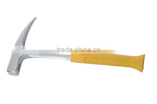 good quality TUV/GS 0.6KG one-piece roofing hammers with steel handle