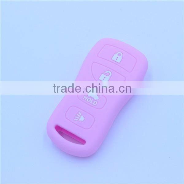4 buttons silicone car key shell, key jacket for maxima,sentra etc..