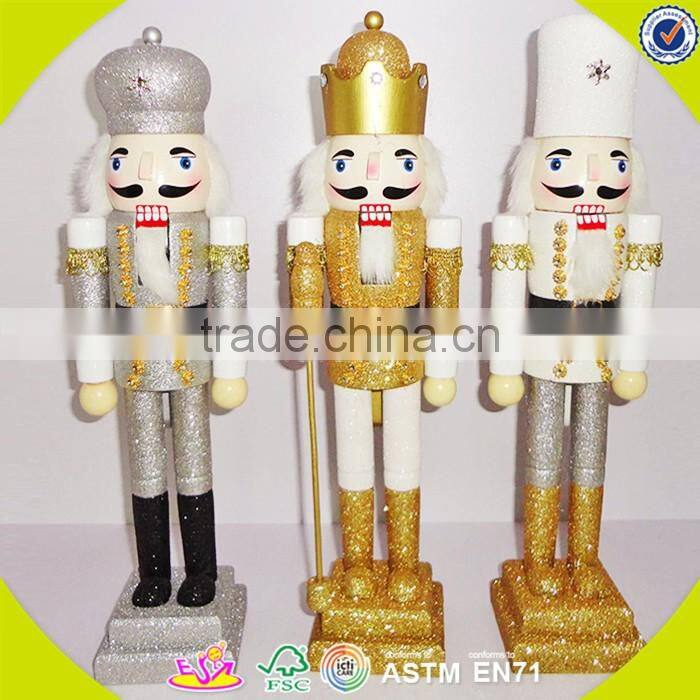 wholesale baby wooden delicate nutcracker, popular kids wooden nutcracker, fashion wooden nutcracker W02A007