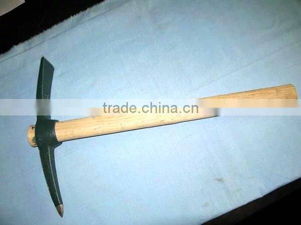 gardening pick /forged pickaxe/ forged pick mattock head