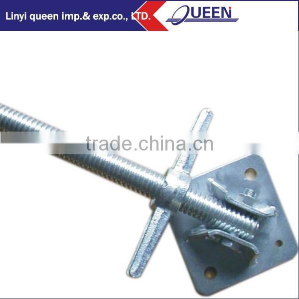 Scaffolding Formwork Accessories Adjustable U Head Screw Jack Base