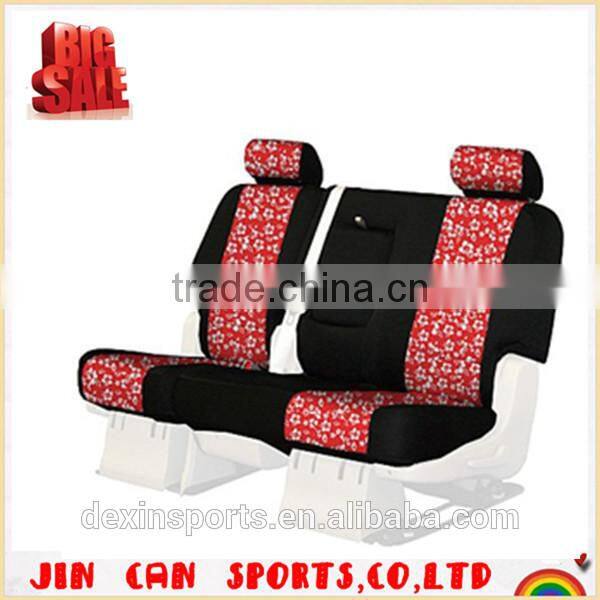 2014 China new design high quality red and black car seat cover