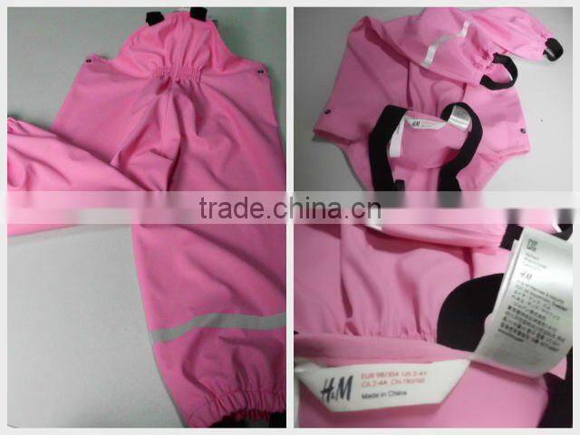 PU coated waterproof washable fabric