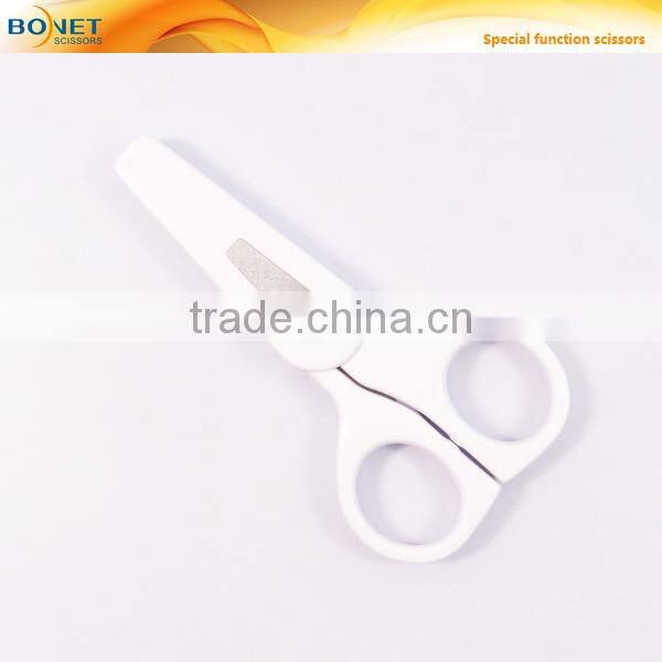 S94002P1 CE qualified beauty care curved scissors baby nail scissors