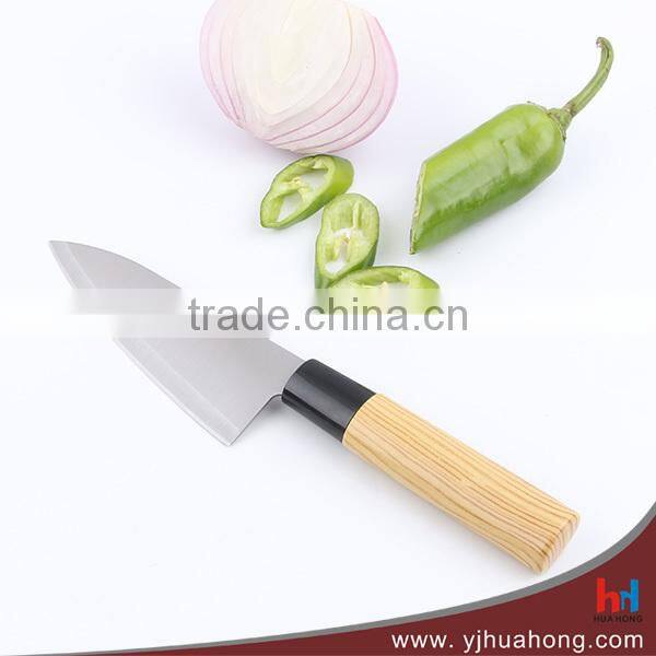 wood coating handle stainless steel fillet knives,sashimi knives,sushi knives,kitchen knives
