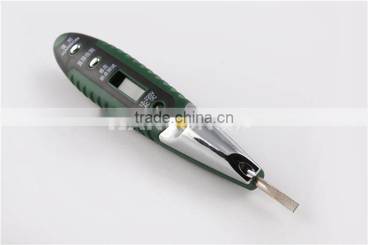 High qulity electrical test pen display digital with light, Digital Test Pencil