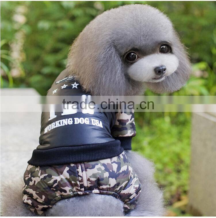 Wholesale Fashion warm Pet Clothes Dog Clothes