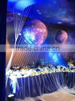 NEW DESIGN Giant inflatable planet balloons inflatable moon baloon balls for Event party decorations